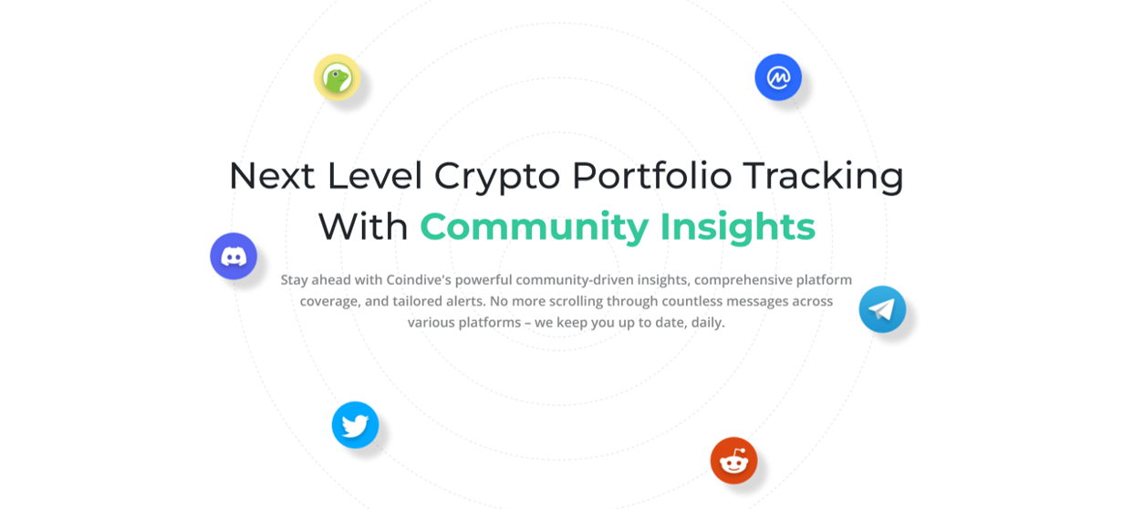 Coindive: Revolutionizing Crypto Portfolio Tracking with Community Insights